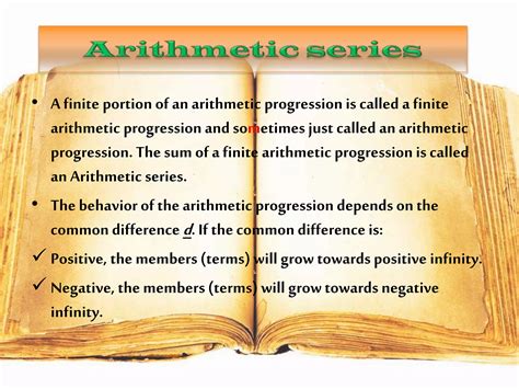 Arithmetic Progression Ppt