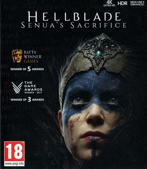 Hellblade Senuas Sacrifice Cover Or Packaging Material Mobygames