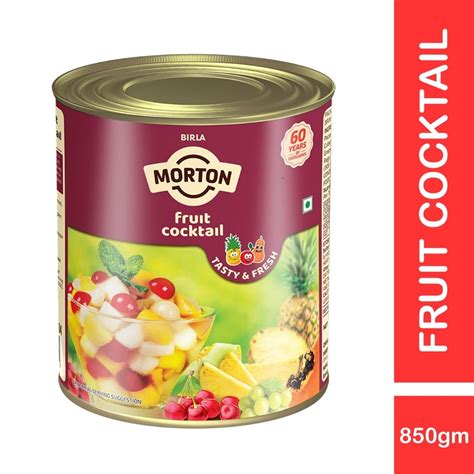 Assorted Fruit Cocktail Morton India Canned Fruits Mix