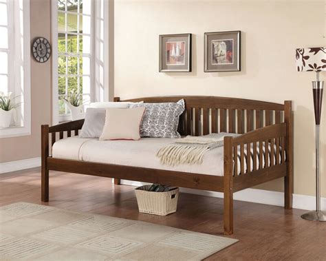 Acme 39090 Caryn Antique Oak Finish Wood Day Bed With Slats Amb Furniture