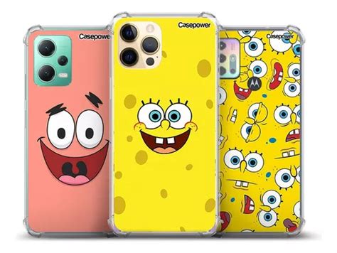 Capa Capinha Case Bob Esponja Pers Escolha O Modelo Parcelamento Sem