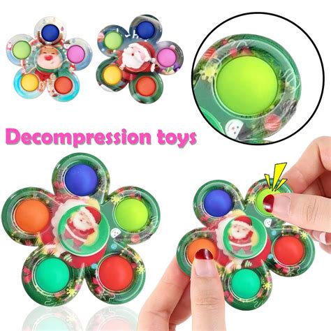 Generic Kids Fidget Bubble Sensory Spinner Autisim Toy Rainbow | Jumia ...