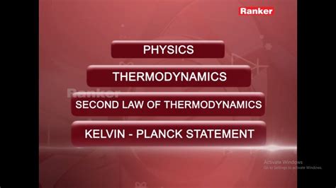 Thermo Dynamics Physics By Manoj Pandey Sir Clausius Statement Youtube