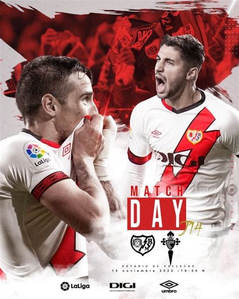 Rayo Vallecano Vs Celta De Vigo Por Laliga Santander Horario Del