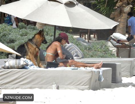 Barbara De Regil Hits The Beach In A Bikini Aznude