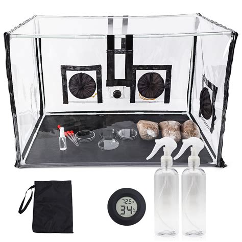 Large Still Air Box Mushroom Mycology Fume Hood Propagation Stationsgrow Kit Mushroom Grow Bags