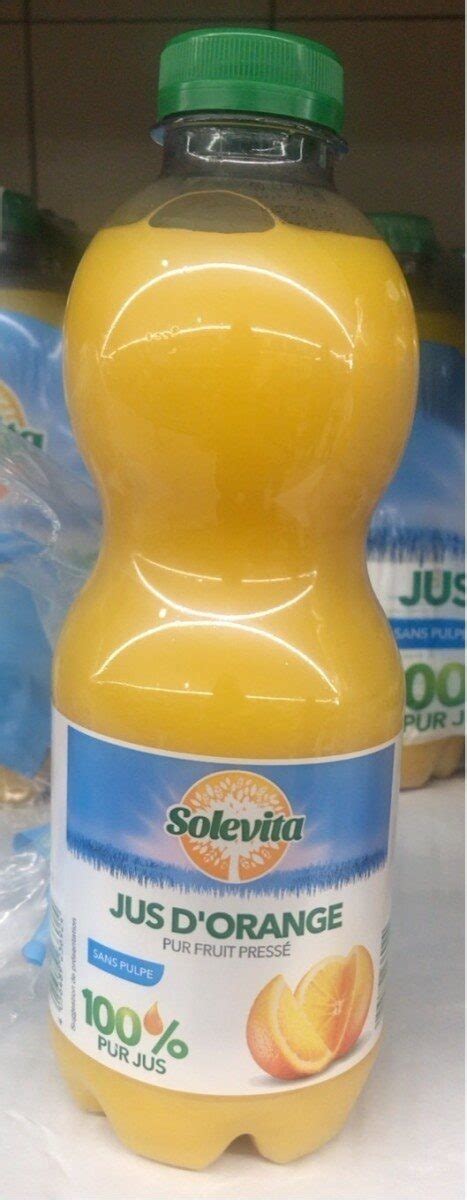 Jus D Orange Solevita Lidl L