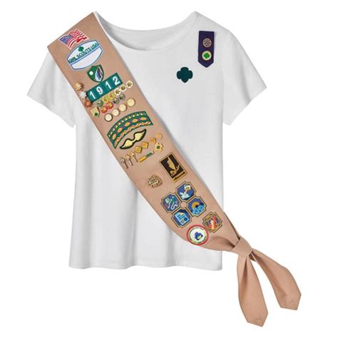 Official Cadette Senior And Ambassador Sash Girl Scout Shop