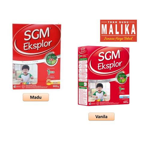 Jual SGM Eksplor 1 Madu Vanila 900gr Shopee Indonesia