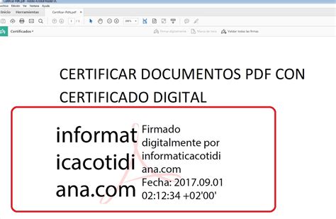 Firmar documentos PDF con Adobe Reader DC Informática cotidiana