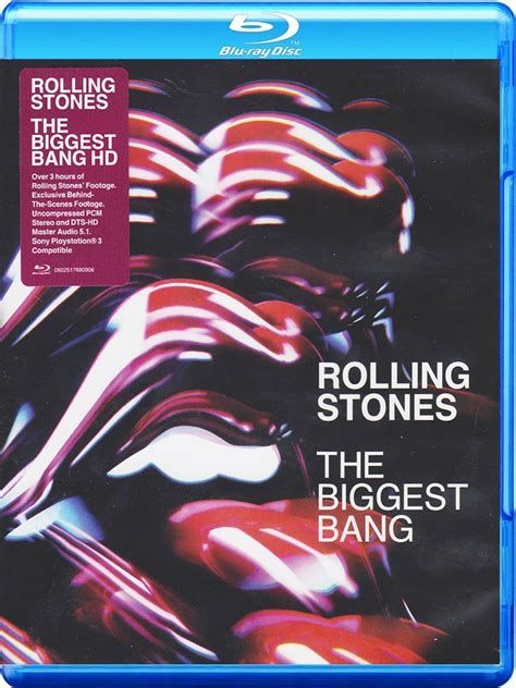 Amazon Rolling Stones The Biggest Bang Blu Ray The Rolling