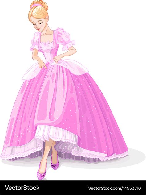 Cinderella Royalty Free Vector Image - VectorStock