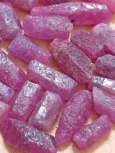 Aaa Raw Ruby Pieces Rough Ruby Genuine Uncut Ruby Crystal Etsy