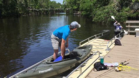 Ez Dock Kayak Launch From The Boat Float Company Youtube