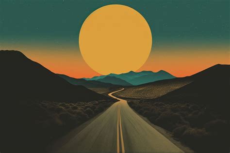 Road landscape horizon highway. | Premium Photo Illustration - rawpixel