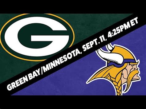 Minnesota Vikings Vs Green Bay Packers Predictions And Odds Vikings