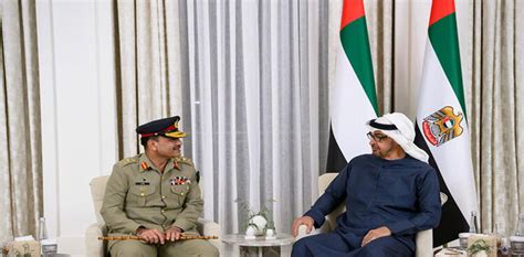 COAS General Munir UAE President Review Bilateral Cooperation