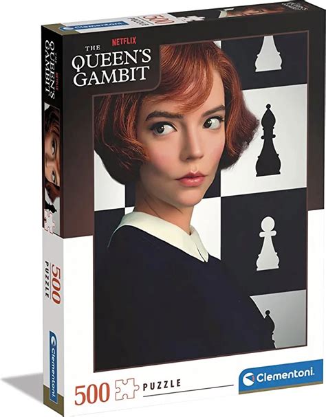 Netflix The Queen S Gambit 500 Teile CLEMENTONI Puzzle Online Kaufen