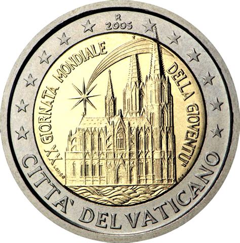 Segunda Moneda De 2 Euros Conmemorativa De Vaticano Numismatica Visual