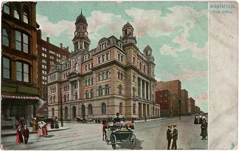 United States Post Office Building Postcard Related Work Flickr