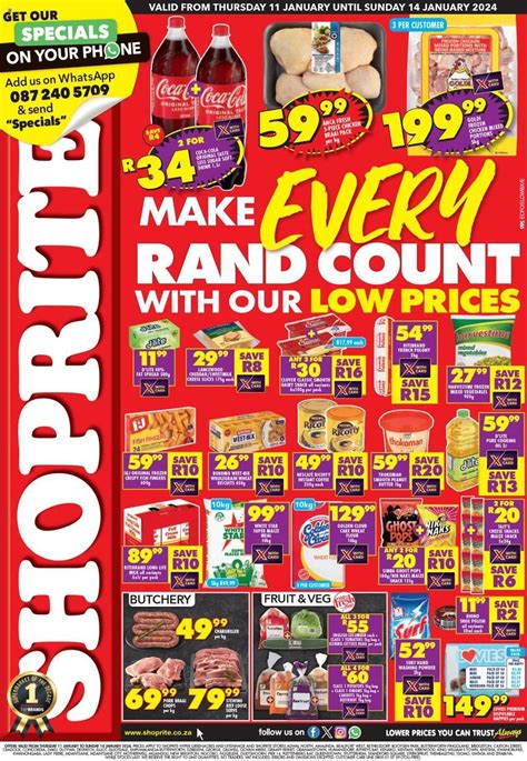 Shoprite Catalogue Valid Until 14 January 2024