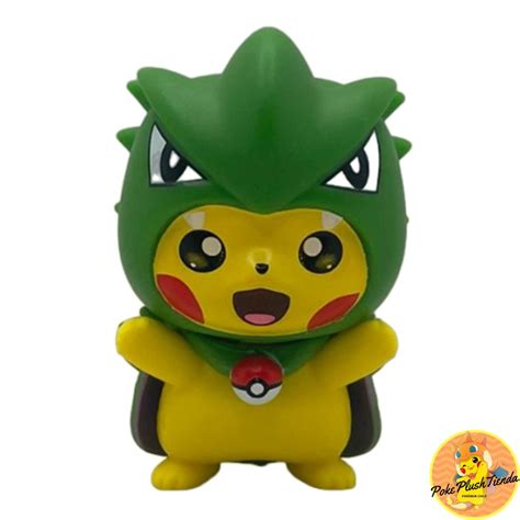 Promoci N Figura Pikachu Cosplay Tyranitar M S Taza Pokeplush