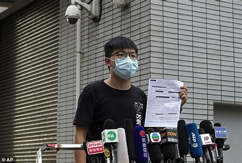 Hong Kong Prominent Pro Democracy Activist Joshua Wong Arrested Over