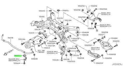 Nissan Pathfinder Rear Suspension Diagram