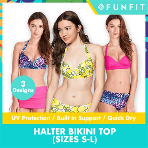 Qoo Funfit Halter Bikini Top Variety