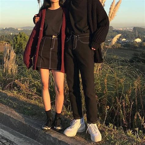 Grunge Clothing Vêtements Grunge Gothique Et Aesthetic Matching Couple Outfits Couple