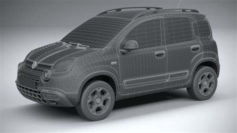 Fiat Panda Cross 2021 3D Model CGTrader