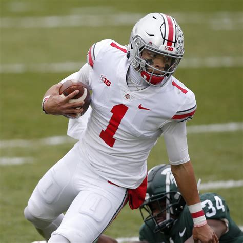 Justin Fields Shines for Ohio State Despite Offensive Line Absences ...