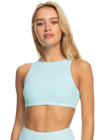 Roxy Pro The Pop Up Haut De Bikini Crop Top Pour Femme Roxy