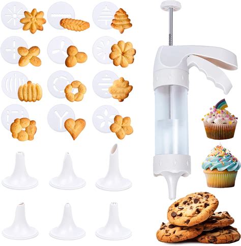 Amazon Suuker Cookie Press Gun Kit Spritz Cookie Press Set For