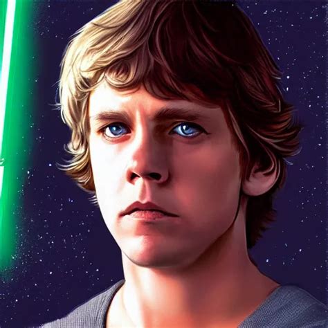 Luke Skywalker Photo Realistic Cover Art Stable Diffusion Openart