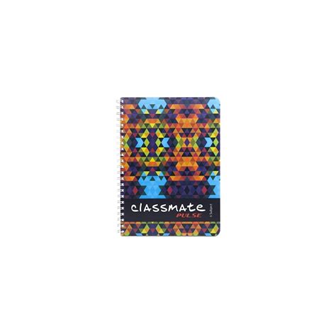 Classmate Pulse 6 Subject Spiral Notebook Pack Of 1 Single Line