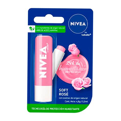 MANTECA DE CACAO NIVEA SOFT ROSÉ X 4 8 G Farmacia Rivarola