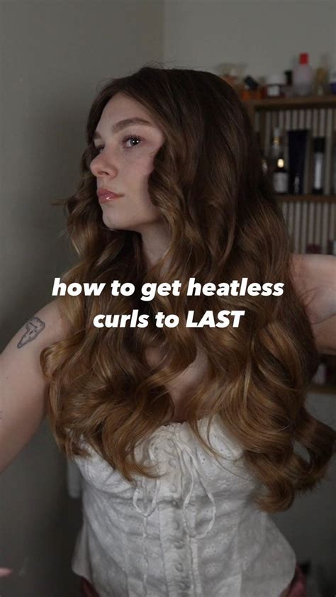 Ad How To Get Heatless Curls To LAST Shop Tresemme Nexxushaircare