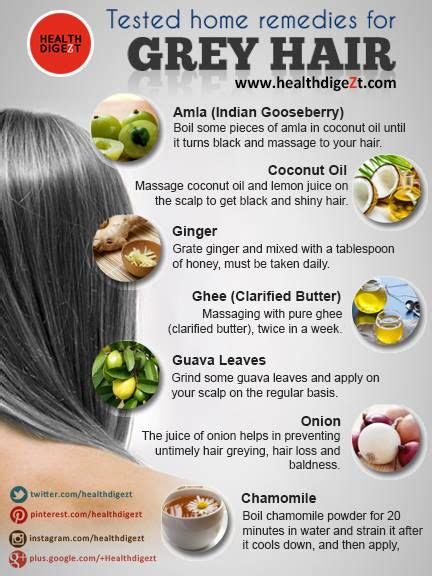 Home Remedies For Graying Hair Must Read These Useful Health Tips Infused Waters That You Must