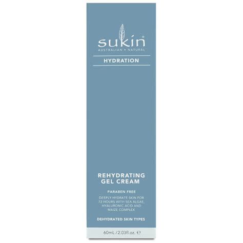 Sukin Hydration Rehydrating Gel Cream Beauty Naturals