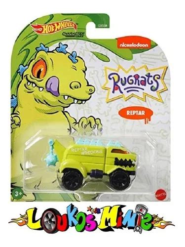 Hot Wheels Reptar Rugrats Nickelodeon Character Cars