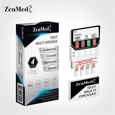 ZENMED TEST DROGAS X 4 La Mangosta Inspirando Cuidados En Salud Y