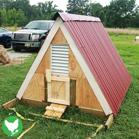 Chicken Coop Build A Frame Chicken Coop With Wheels