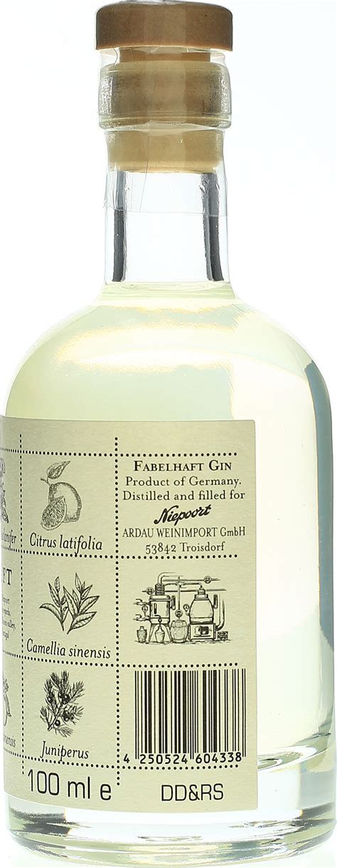 Niepoort Fabelhaft Gin Hier Bei Uns Im Onlineshop