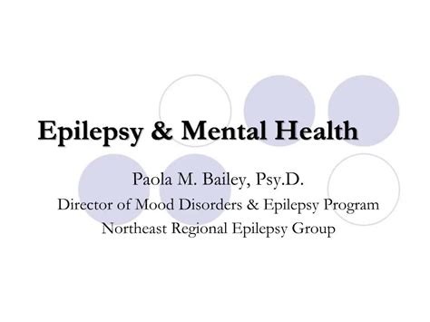 Ppt Epilepsy Mental Health Powerpoint Presentation Free Download