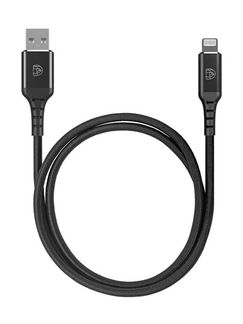 Nylon Ladekabel Usb A Auf Lightning Mfi Zertifiziert