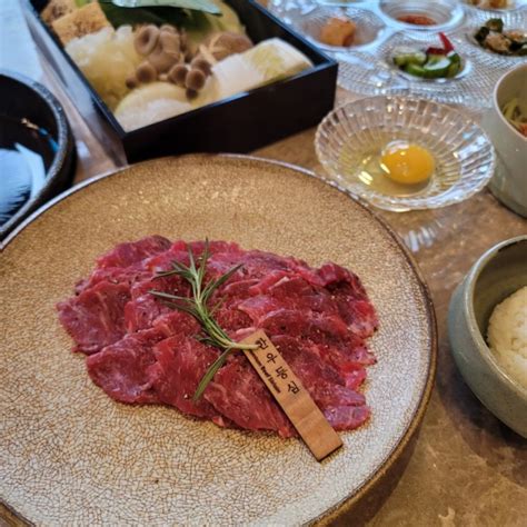 광교 앨리웨이 맛집 분위기 좋은 소개팅 장소 가족모임 추천 도쿄등심 광교점 디너 스페셜a 코스요리 네이버 블로그