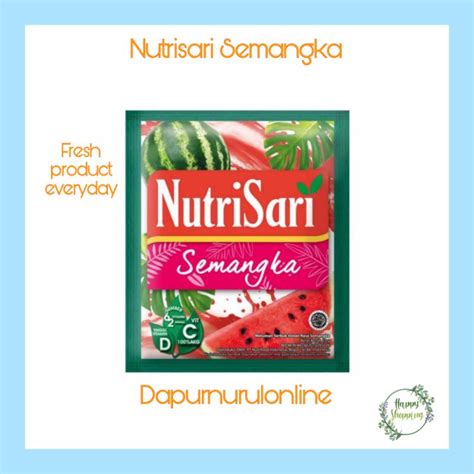 Jual Nutrisari Semangka Renceng Shopee Indonesia