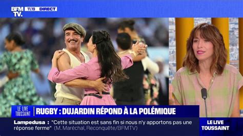 Je tombe à la renverse Jean Dujardin répond aux critiques sur la