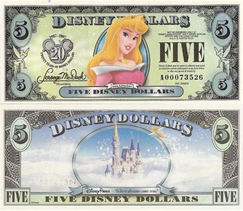 Disney Dollars 35 Pics